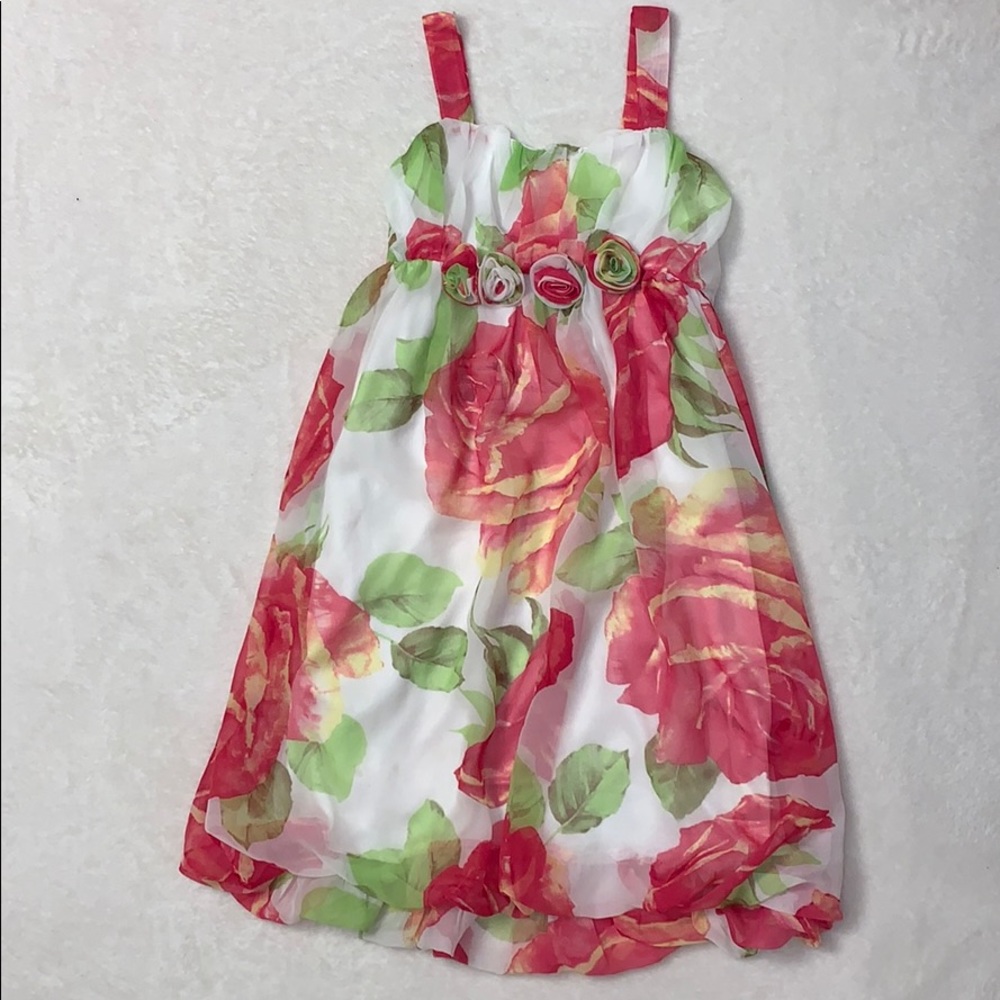 👧🏻 BUNDLE OF 2 (kid 10) Bubble dress + cardigan - Picture 3 of 4